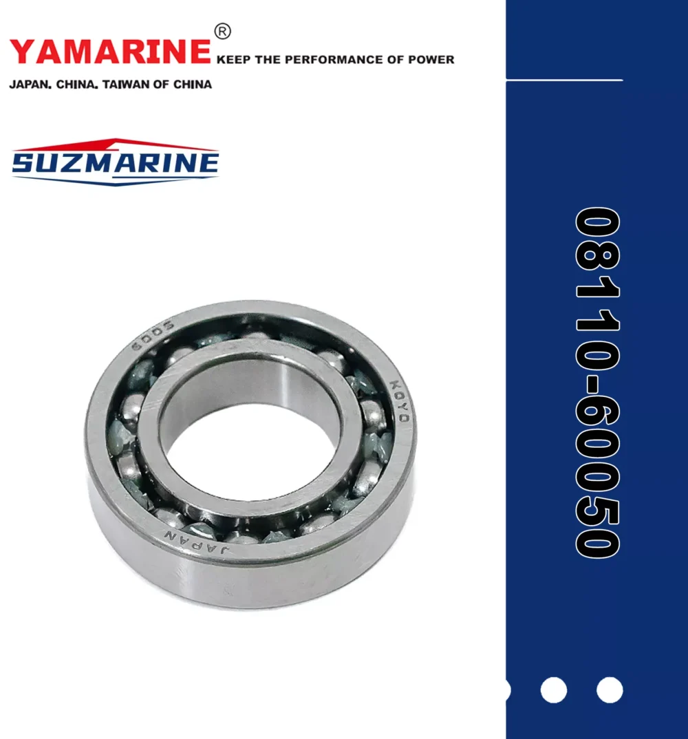 SUZMARINE DT9.9/DT15 outboard motor Propeller Shaft Ball Bearing 08110-60050 fit for SUZUKI 9.9HP 15HP marine engine