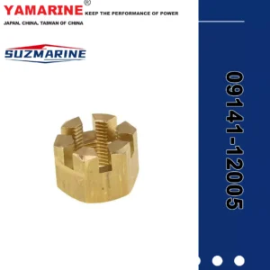 SUZMARINE DT9.9/DT15 outboard motor Propeller Nut 09141-12005 fit for SUZUKI 9.9HP 15HP marine engine