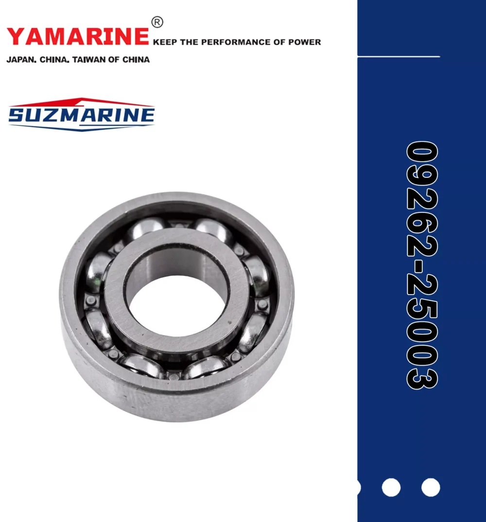 SUZMARINE DT9.9/DT15 outboard motor BALL BEARING 09262-25003 fit for SUZUKI 9.9HP 15HP marine engine