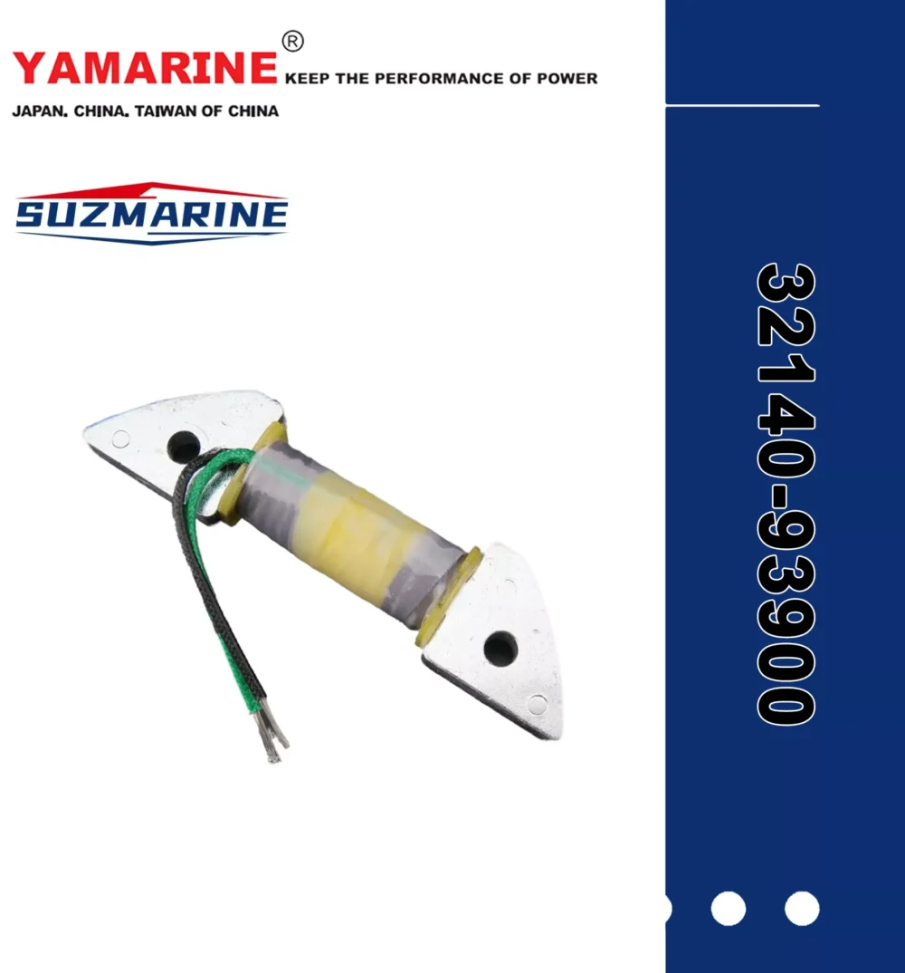 SUZMARINE DT9.9/DT15 outboard motor Charge Coil 32140-93900 fit for SUZUKI 9.9HP 15HP marine engine