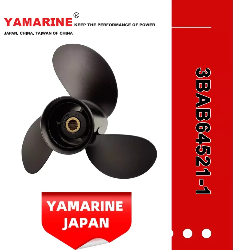 YAMARINE outboard motor Propeller 3BAB64521-1 fit for MERCURY TOHATSU 9.9HP/15HP/18HP