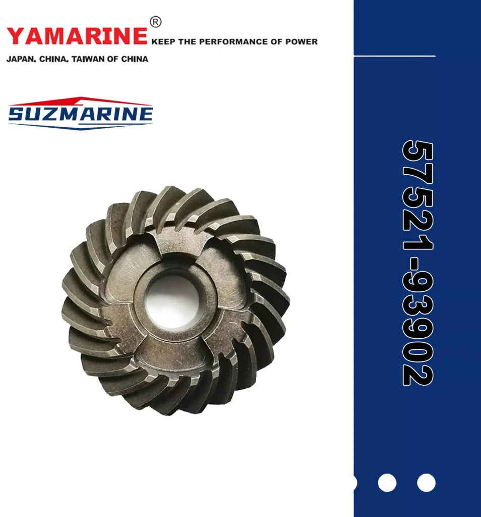 SUZMARINE DT9.9/DT15 outboard motor Reverse Gear Bevel 57521-93902 fit for SUZUKI 9.9HP 15HP marine engine