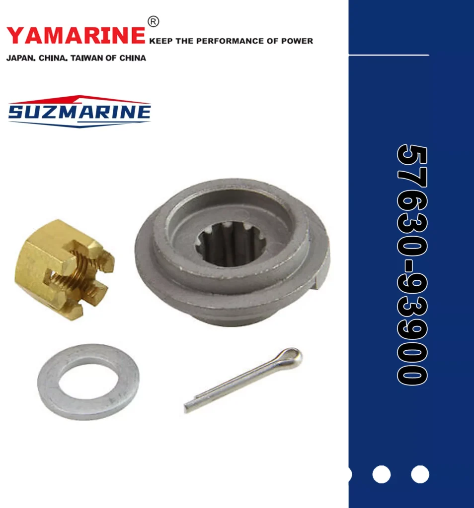SUZMARINE DT9.9/DT15 outboard motor Propeller Hardware Kit 57630-93900 fit for SUZUKI 9.9HP 15HP marine engine