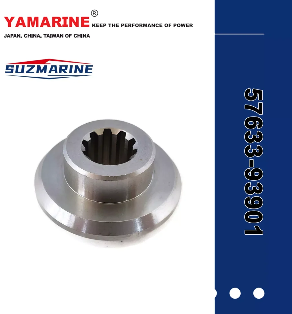 SUZMARINE DT9.9/DT15 outboard motor Propeller Spacer 57633-93901 fit for SUZUKI 9.9HP 15HP marine engine