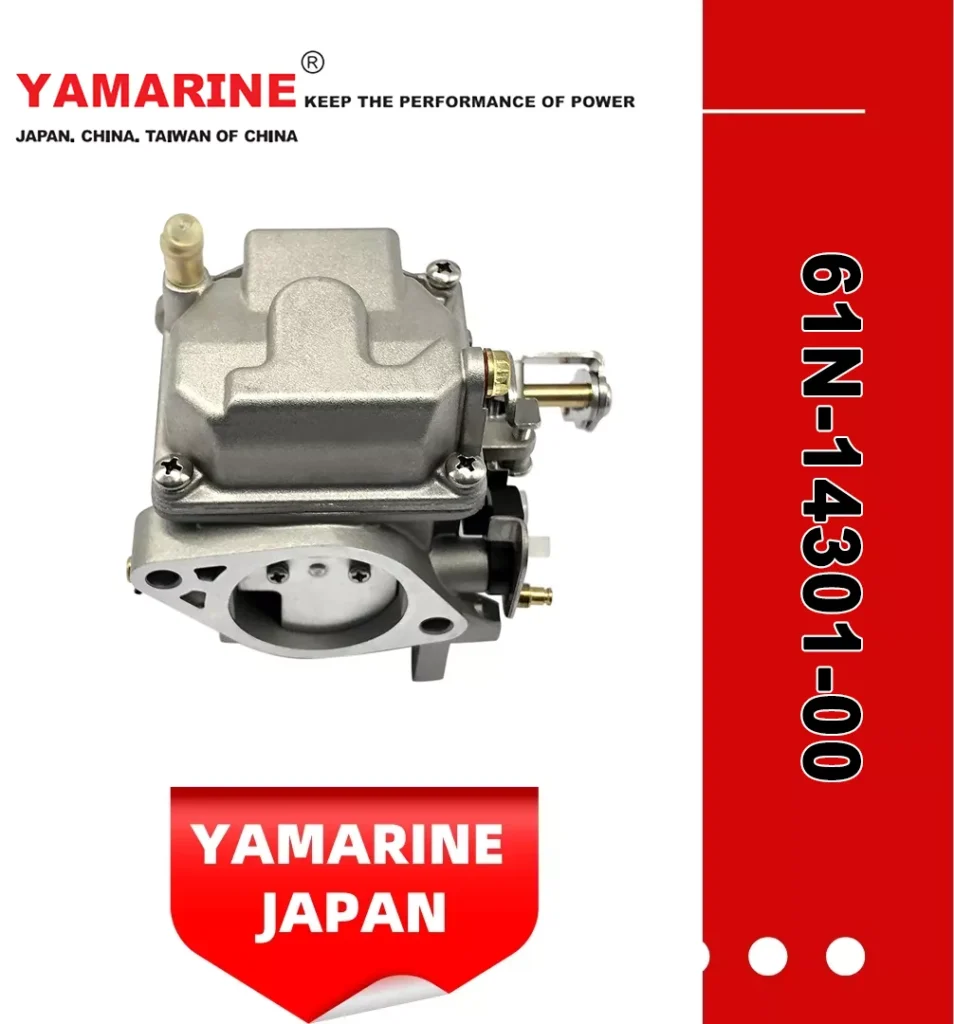 JAPAN YAMARINE outboard motor CARBURETOR ASSY 61N-14301-00 fit for YAMAHA 25HP 30HP outboard engine