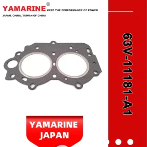 Yamarine Outboard Gasket 63V-11181-A1, Cylinder Head Gasket 63V-11181-A0-00 Fit for 9.9HP/15HP YAMAHA Outboard Engine /Motor