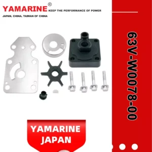 Yamarine Outboard Water Pump Repair Kit 63V-W0078-00 Fit for YAMAHA 9.9/15HP 15fmh Outboard Engine/Motor