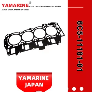 4 Stroke F60 YAMAHA Outboard Gasket, Cylinder Head 1, 6c5-11181-01 Yamarine Outboard Gasket