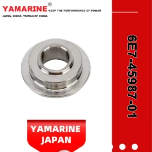 Yamarine Outboard Propeller Spacer 6e7-45987-01, Castle Nut Kit 90171-10m01 Fit for YAMAHA 9.9/15HP Outboard Engine/Motor