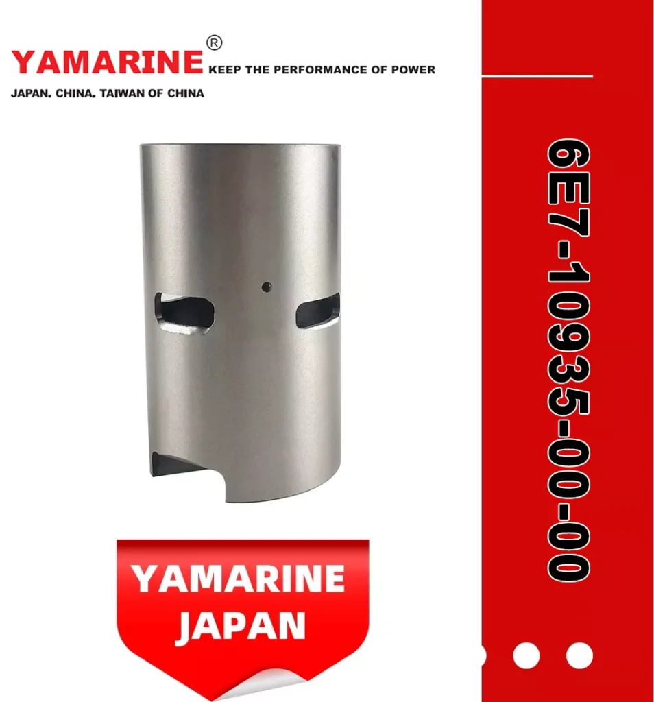 Yamarine Outboard 6e7-10935-00-00 Cylinder Liner Sleeve 56mm Fit for 9.9/15HP YAMAHA Outboard Engine/Motor