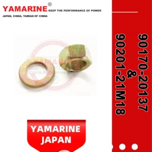 JAPAN YAMARINE OUTBOARD NUT 90170-20137 Fit for YAMAHA E40G outboard motor