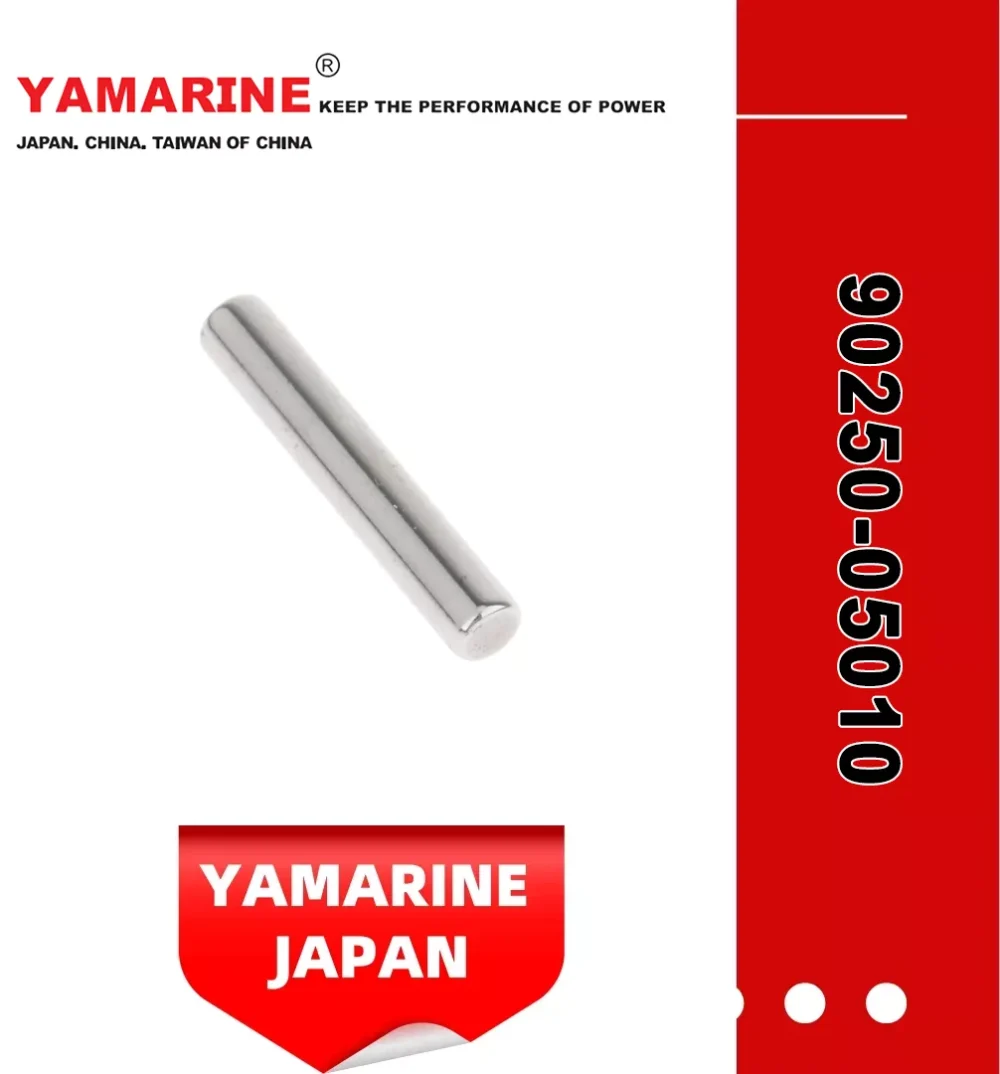 Yamarine Outboard Straight Pin 90250-05010, Cross Pin Ring 648-45633-00 Fit for YAMAHA 9.9/15HP Outboard Engine/Motor