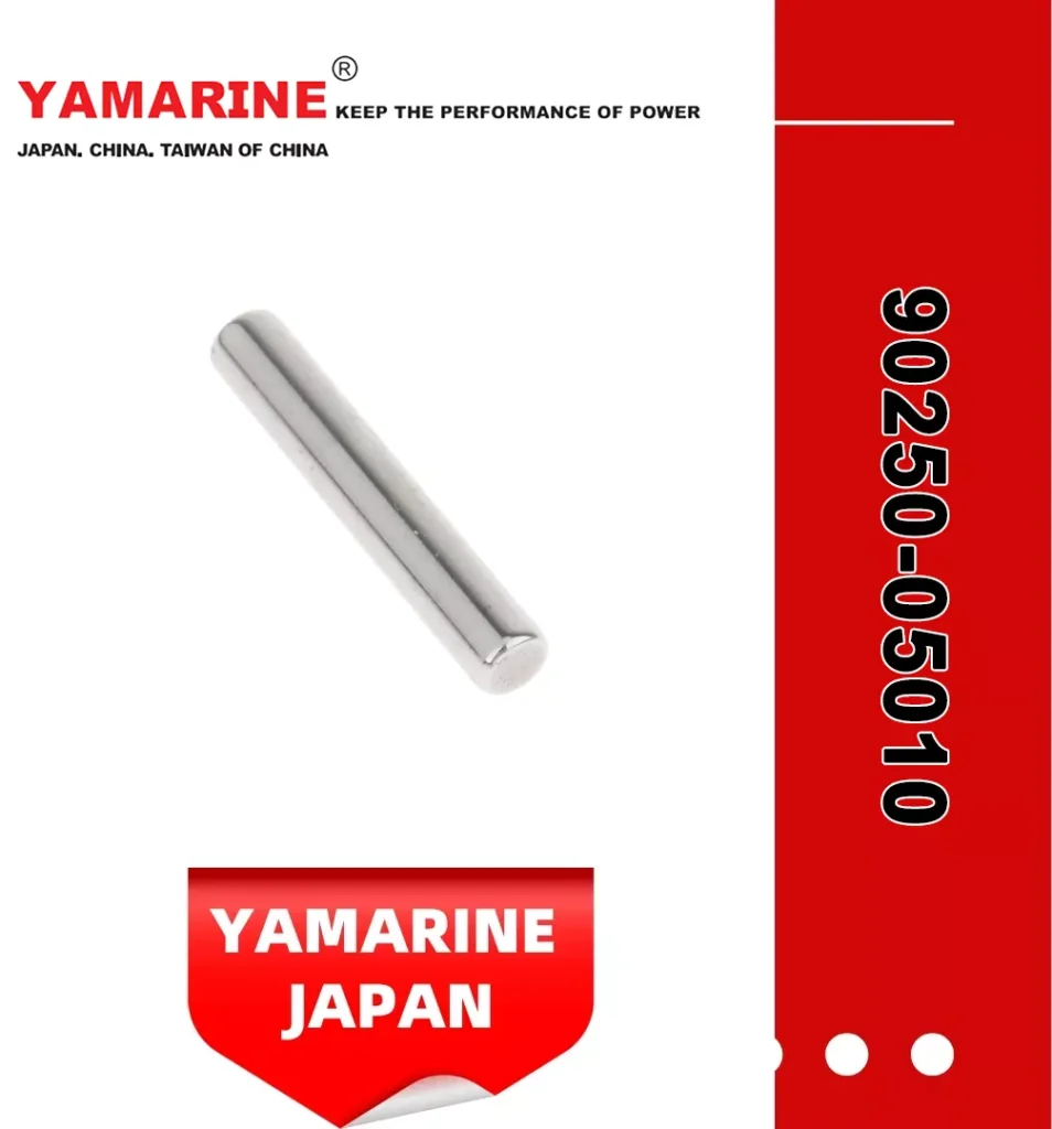 Yamarine Outboard Straight Pin 90250-05010, Cross Pin Ring 648-45633-00 Fit for YAMAHA 9.9/15HP Outboard Engine/Motor