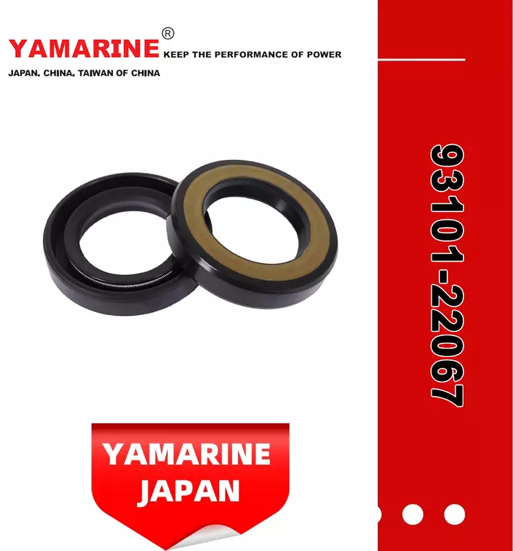 JAPAN YAMARINE outboard motor OIL SEAL 93101-22067 fit for YAMAHA 25HP 30HP outboard engine